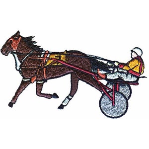 Harness Racer - Maschinenstickerei