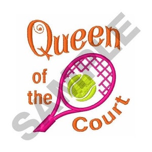 Queen Of Court - Machine Embroidery Design