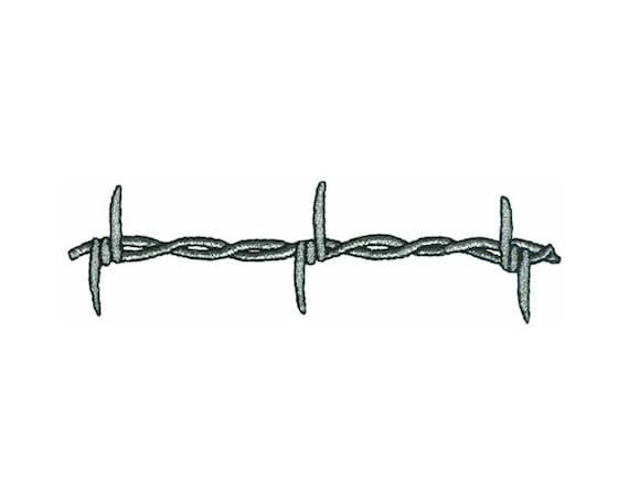 Barbed Wire - Machine Embroidery Design