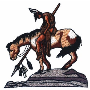 End Of The Trail - Machine Embroidery Design