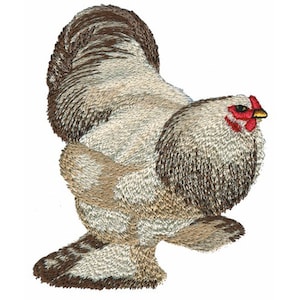 Light Brahmas - Machine Embroidery Design