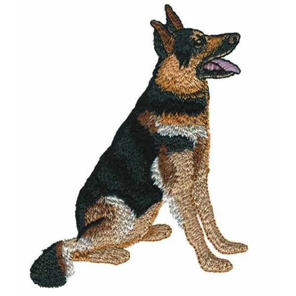 German Shepherd - Machine Embroidery Design