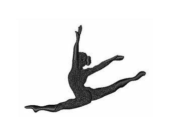 Modern Dancer - Machine Embroidery Design