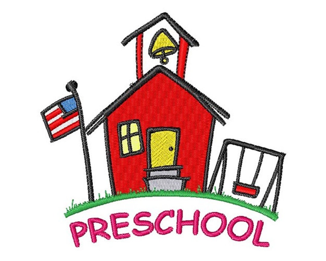 Preschool Machine Embroidery Design Etsy