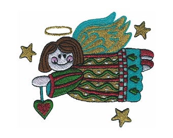 Angel - Machine Embroidery Design