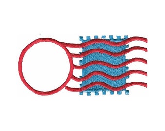 Postmark - Machine Embroidery Design