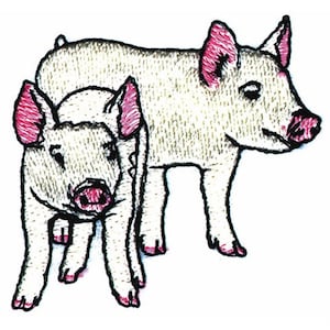 Piglets - Machine Embroidery Design