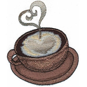 Latte - Machine Embroidery Design