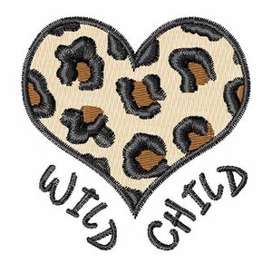 Wild Child - Machine Embroidery Design