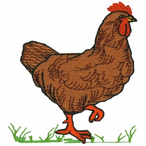 Hen - Machine Embroidery Design