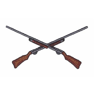 Rifles - Machine Embroidery Design
