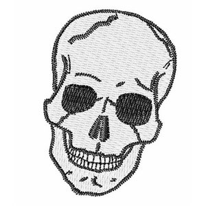 Small Skull - Machine Embroidery Design