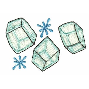 Ice Cubes - Machine Embroidery Design