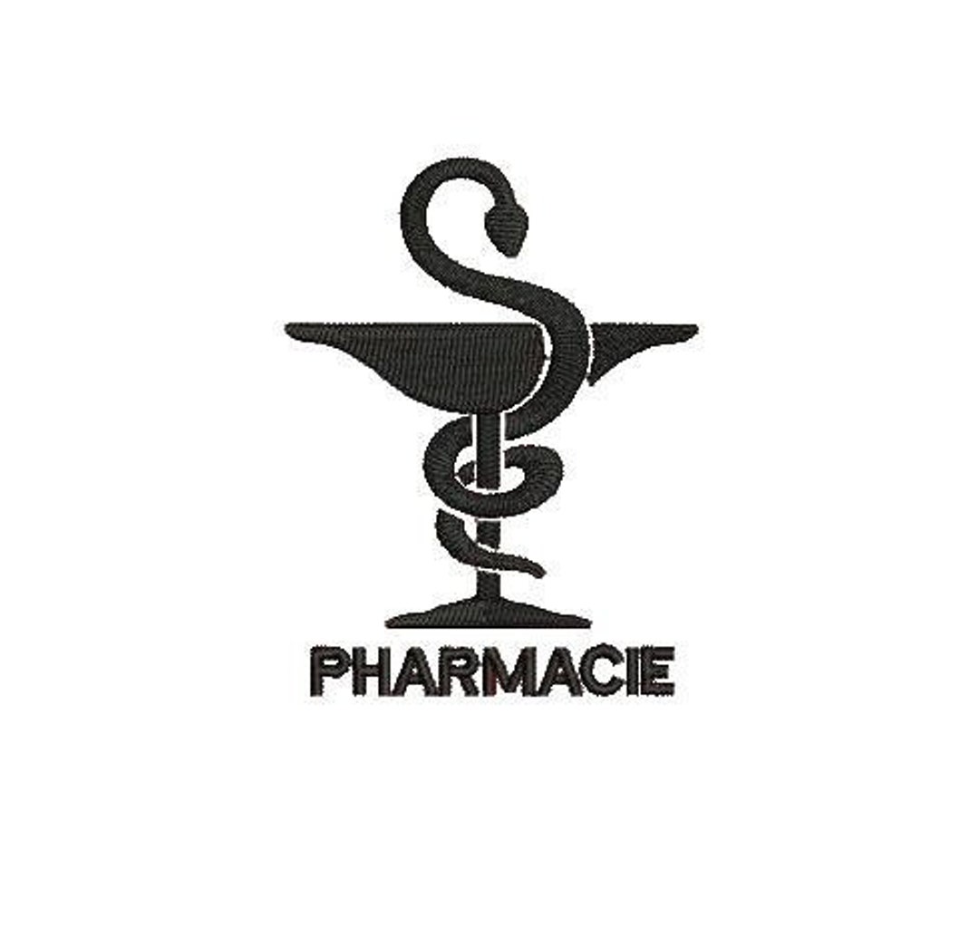 Pharmacie - Machine Embroidery Design - Etsy