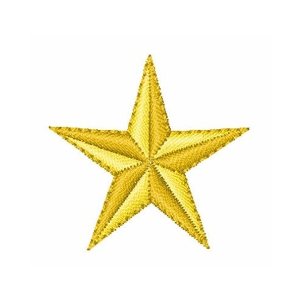 Mini Western Star - Machine Embroidery Design