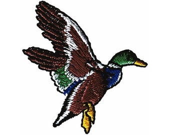 Kleine Ente im Flug - Stickdatei für die Stickmaschine