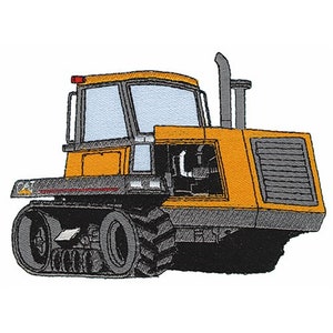 Track Tractor - Machine Embroidery Design