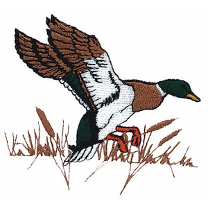 Mallard Duck Small - Machine Embroidery Design