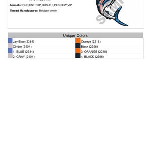 Marlin - Machine Embroidery Design - Etsy