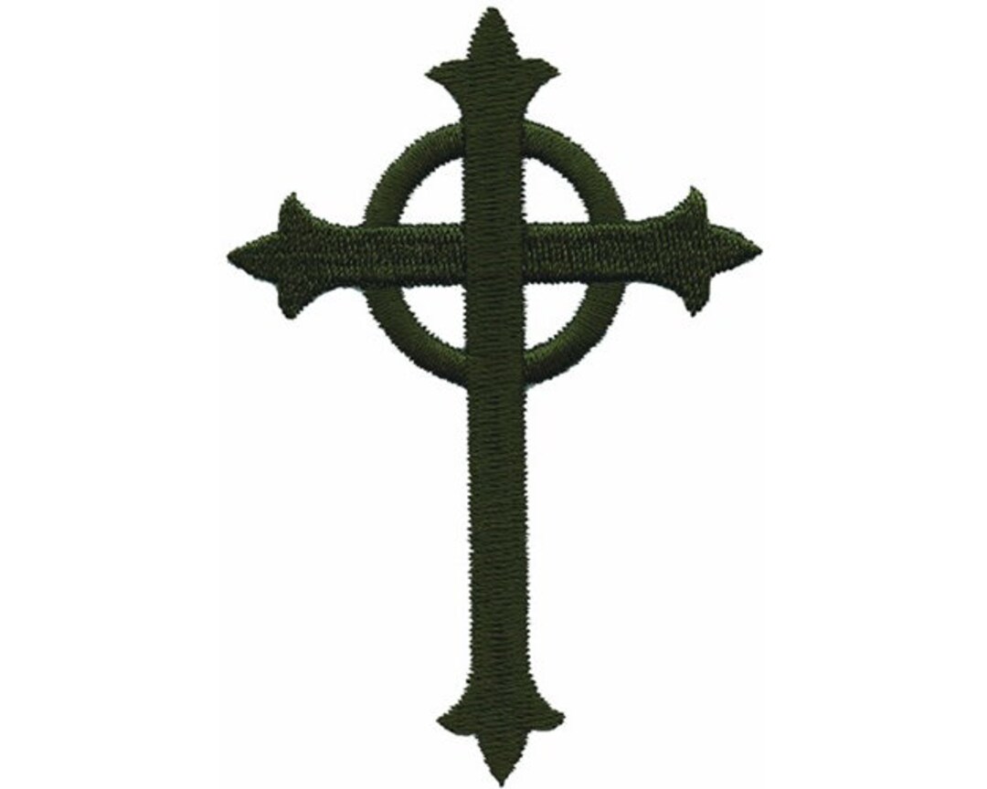 Cross - Machine Embroidery Design - Etsy