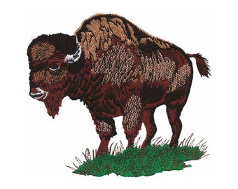 American Bison - Machine Embroidery Design