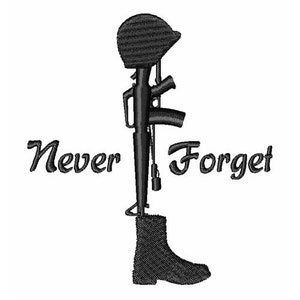 Vietnam Vet Memorial - Machine Embroidery Design