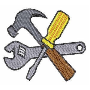 Carpenters Tools - Machine Embroidery Design