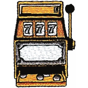 Slot Machine - Machine Embroidery Design
