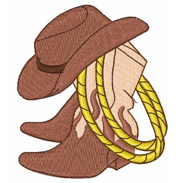 Cowboy Gear - Machine Embroidery Design