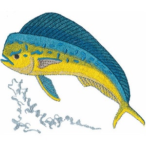 Delfin Fisch - Stickdatei für die Stickmaschine
