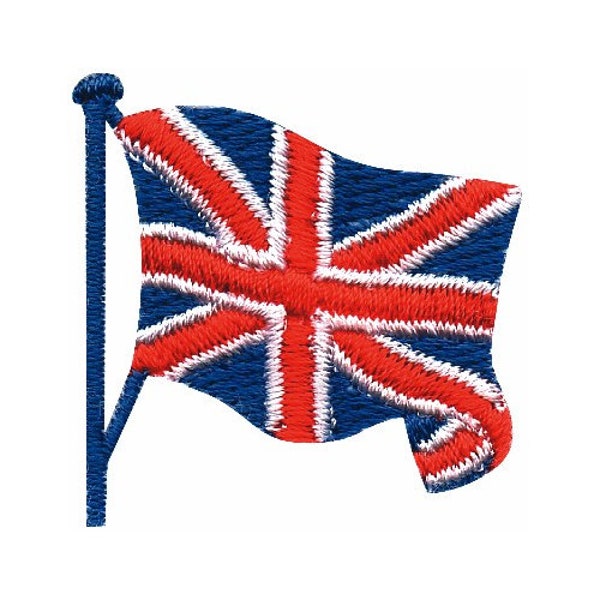 Flag Of Great Britain - Machine Embroidery Design