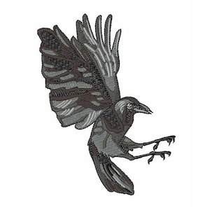 Crow Only - Machine Embroidery Design