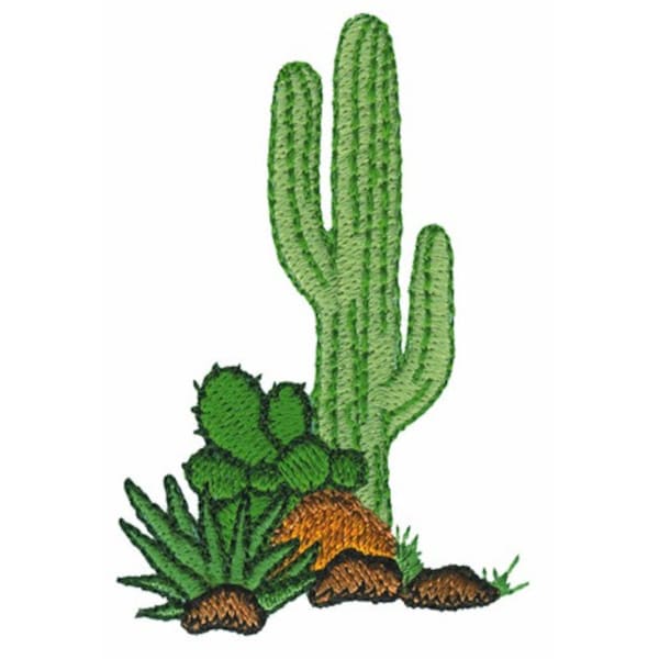 Cactus - Machine Embroidery Design