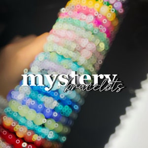 Mystery jewelry. Prices vary based on the amount of bracelets you order. Random bracelet. Do not get to choose bracelets.