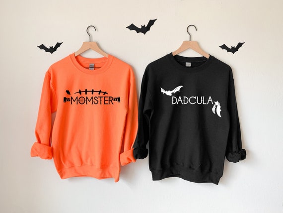 Momster and Dadcula Matching Halloween Shirts, Couples Halloween Shirts, Momster Shirt, Dadcula Shirt, Mom Halloween Shirt,Dad Halloween Tee
