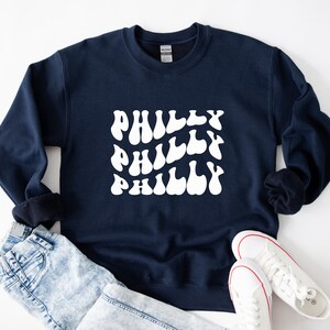 PHILLY PHILLY PHILLY Sweatshirt, Philly Sports Sweat,  Philadelphia Sports Fan Sweatshirt, Philly Philly Shirt, Philadelphia football Retro