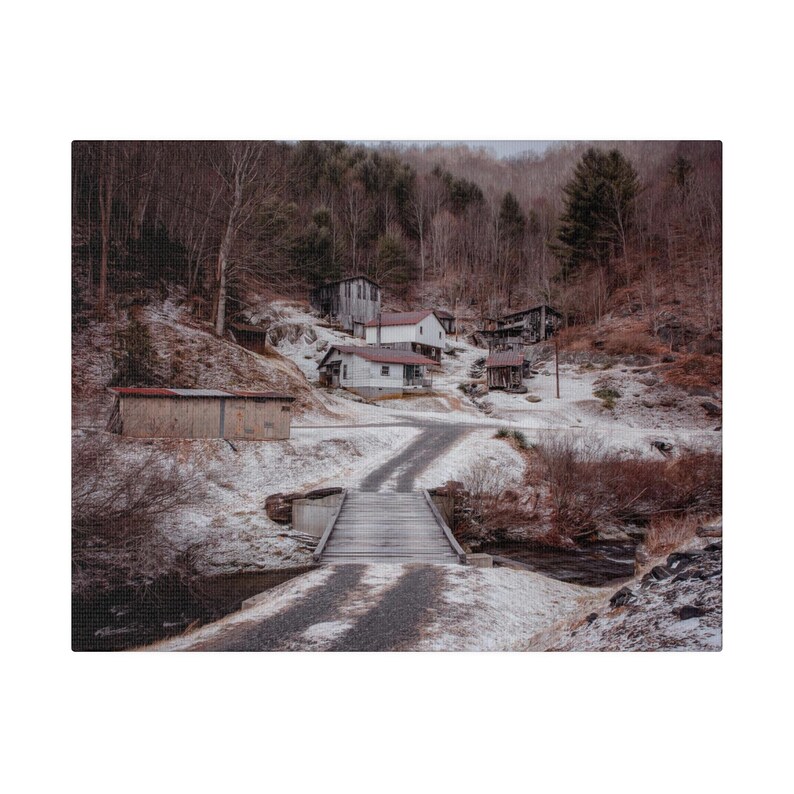 Fine Art, Snow, Rustic Farmhouse, Winter, Snowy Forest, Cabin, Hollar ...
