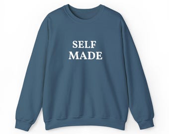 Manifestation embroidery sweatshirt