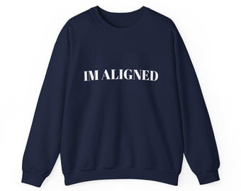 Affirmation Manifestation Mindset Crewneck Sweatshirt | Abundance Mindfulness
