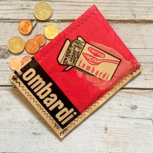 CUSTOMIZABLE treated paper coin purse with magnet