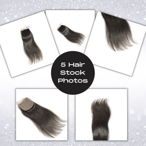 5 Hair Stock Photos | Beauty | Hair Bundles | Frontal | Straight Closure | Small Business Stock Photos