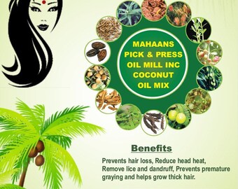 Herbal Hair Oil Mix
