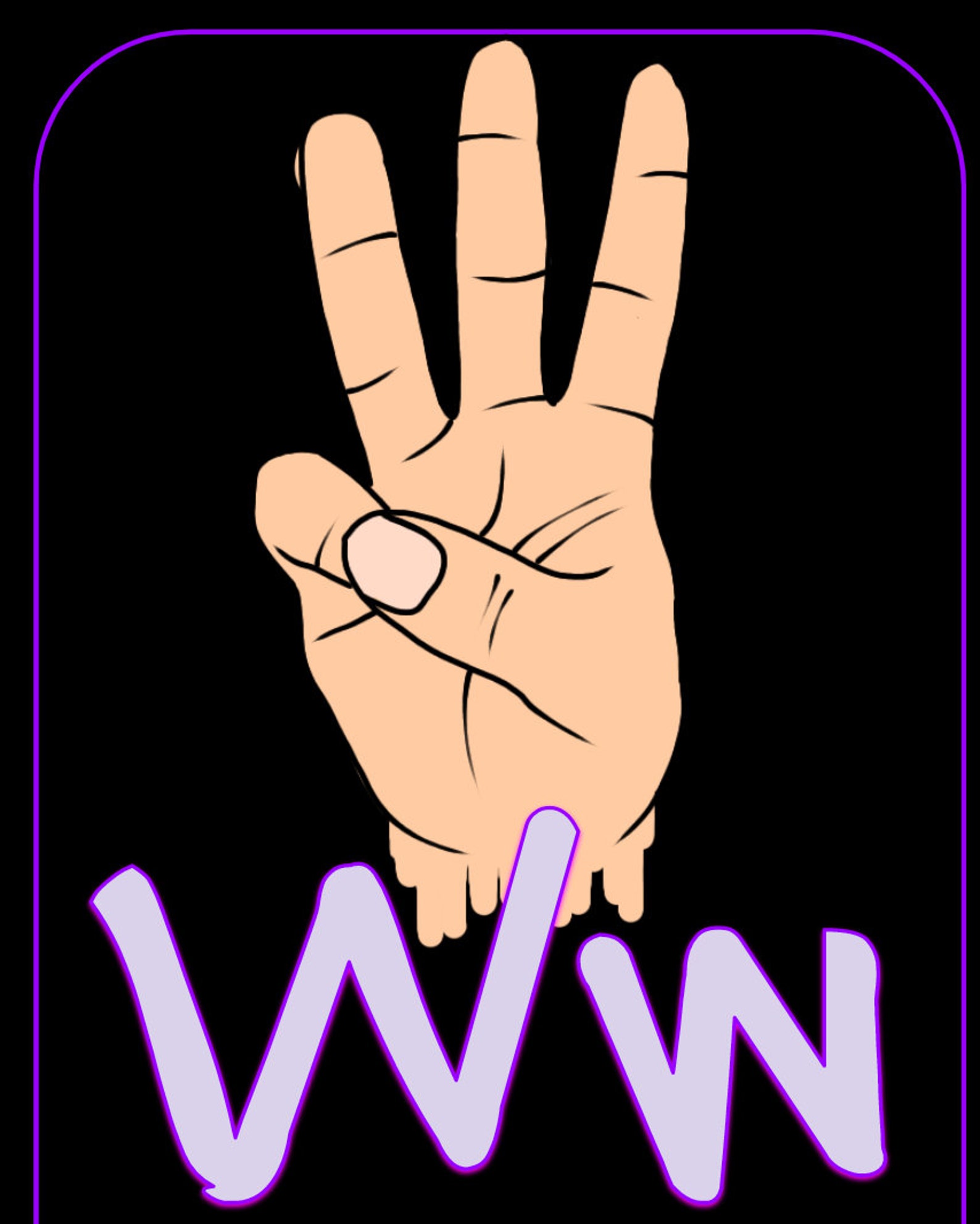 ASL PRINTABLE Alphabet for Classroom - Neon - Etsy