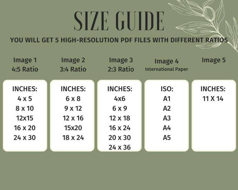 Winter Deer Wall Art Printable Christmas Art Printable Etsy