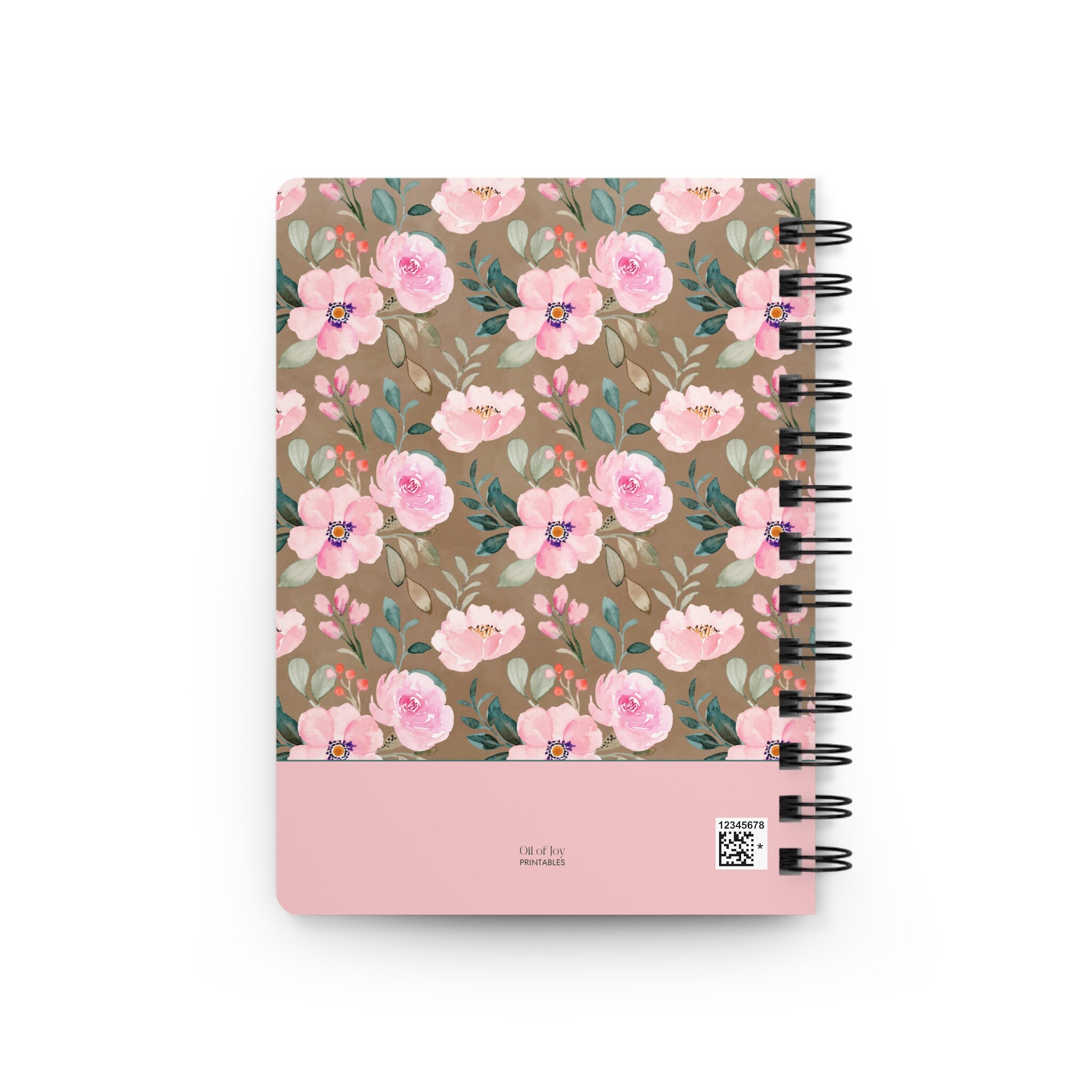 Faith Journal, Spiral Bound Bible Study, Church Notes Notebook ...