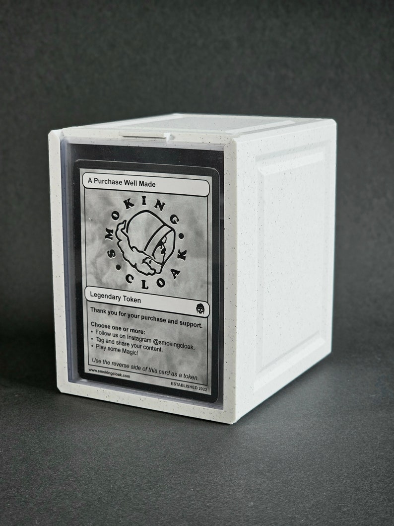 100 Card Commander Showcase Deck Box EDH Lord of the Rings Etsy UK