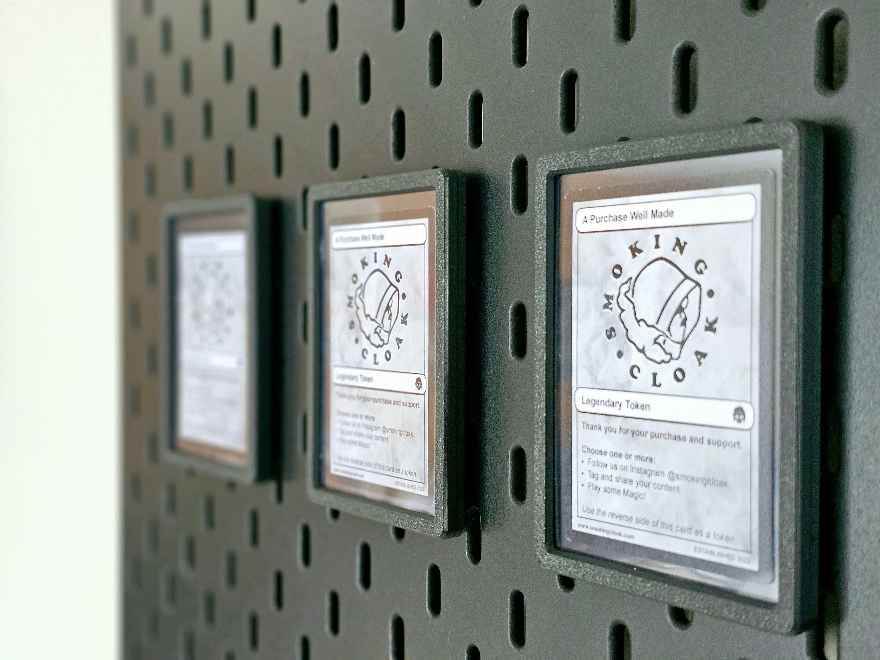 Skadis Magnetic Trading Card Display / Fridge Display | Magic the