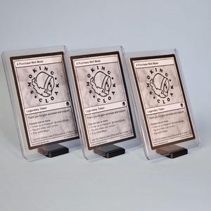 Expositor de cartas de carga superior (paquete de 5) / Magic the Gathering / Pokémon / Cartas coleccionables