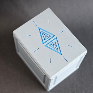 Caja de mazos de exhibición de más de 100 cartas de Commander EDH / Eldrazi / Modern Horizons / Magic the Gathering / MTG Deck Box