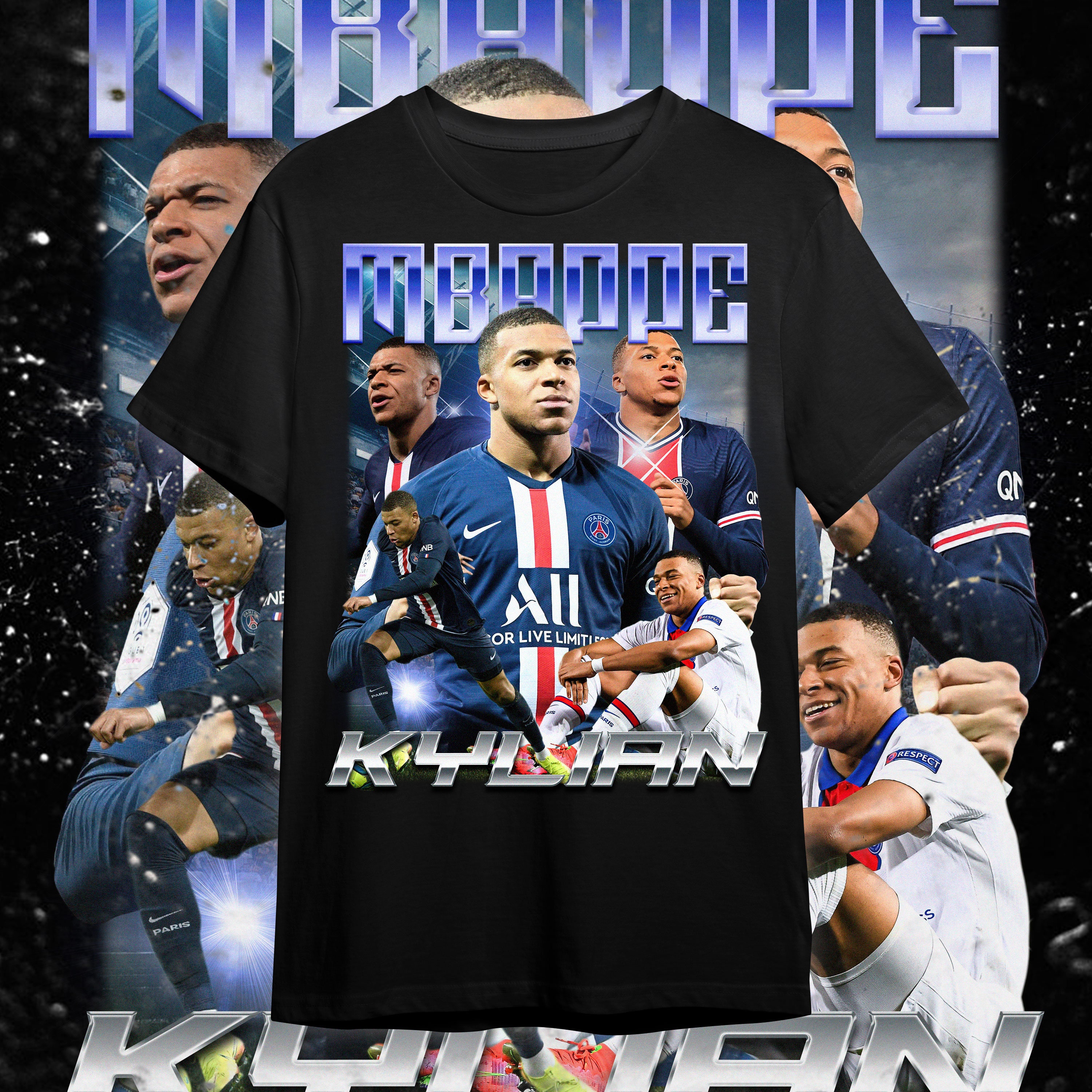 Discover Kylian Mbappe | RAP Bootleg T-Shirt | Football